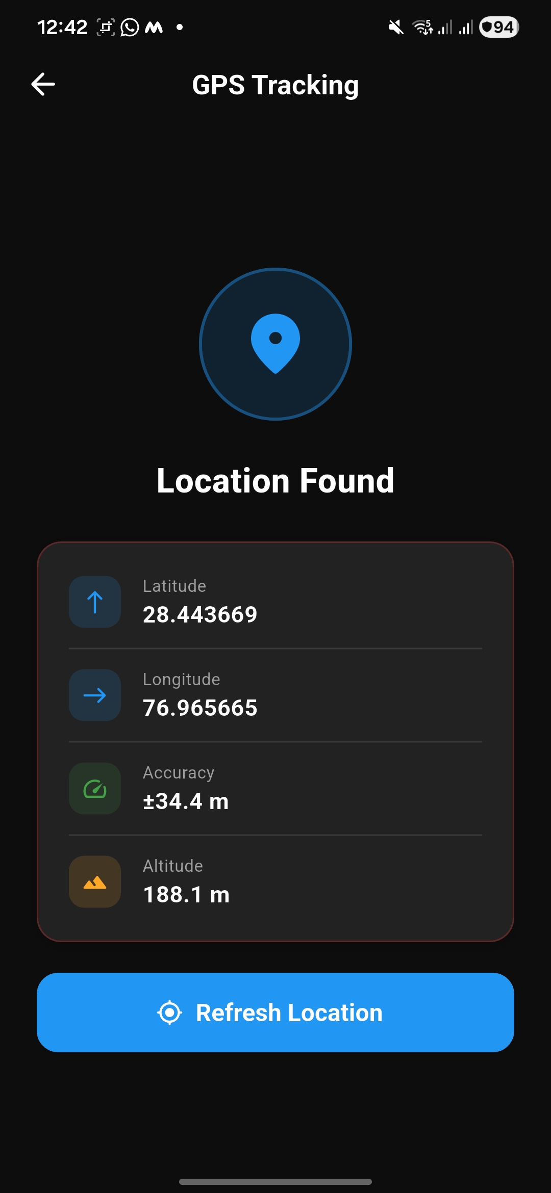 Vanguard GPS